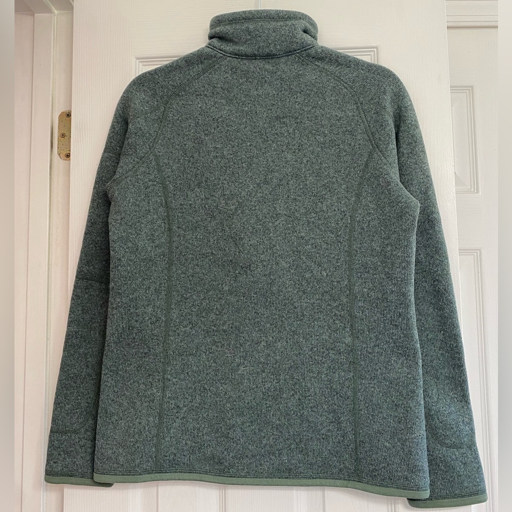 Patagonia Women's “Better Sweater 1/4-Zip Fleece” - Color: Hemlock Green - Picture 4 of 4